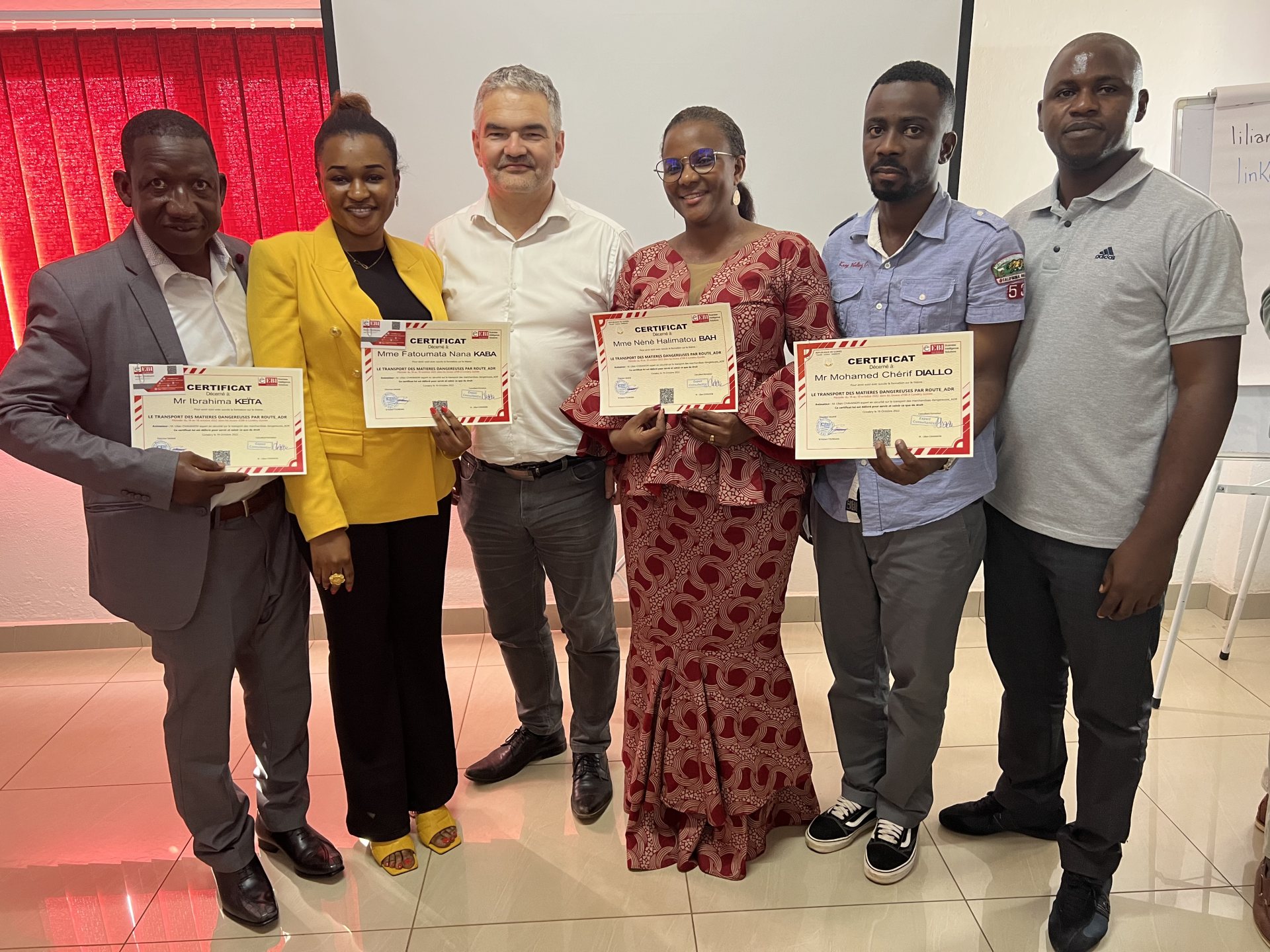 Formation EBI sur le transport des marchandises dangereuses ADR
