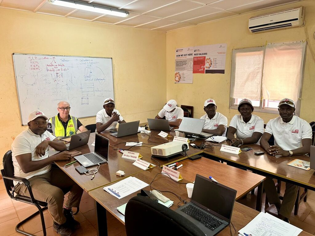 Participants à une formation EBI